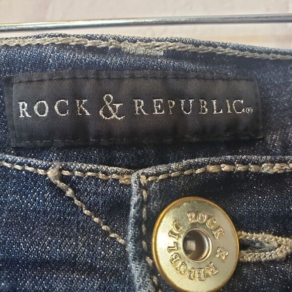 ROCK & REPUBLIC Kendall Crop Jeans - Picture 5 of 7